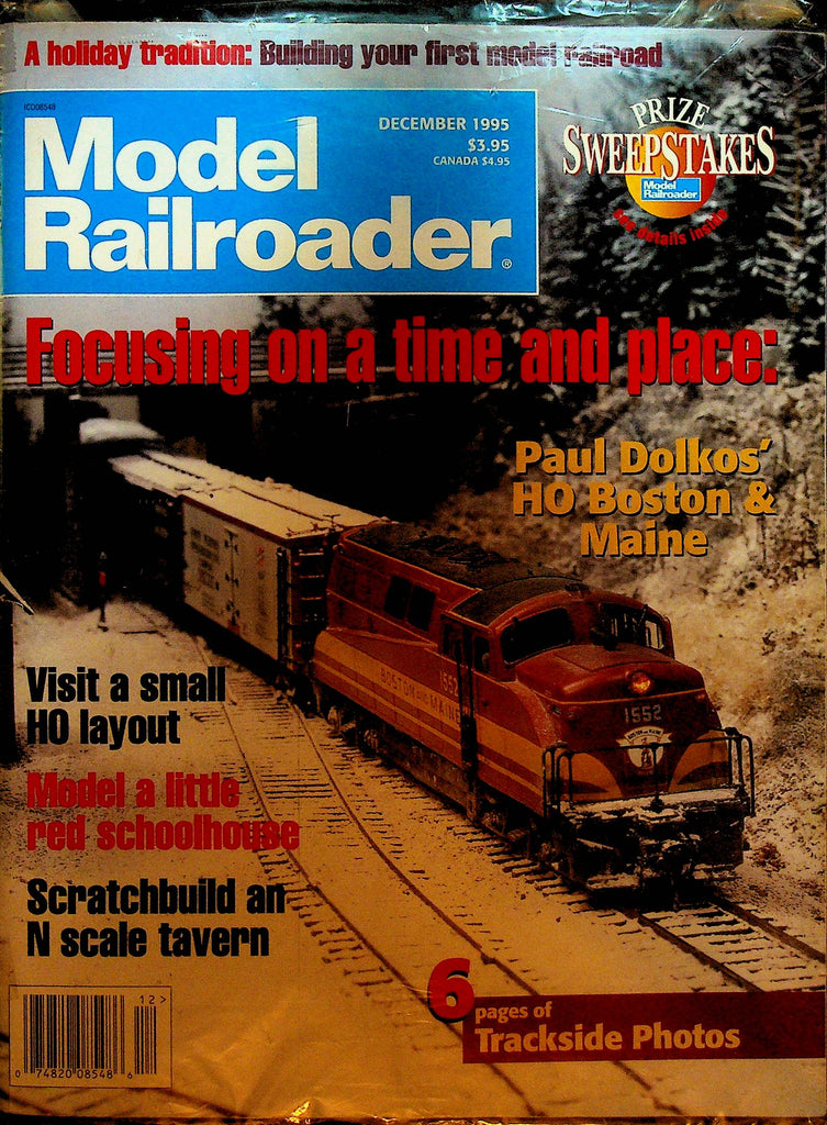 Model Railroader Magazine December 1995
