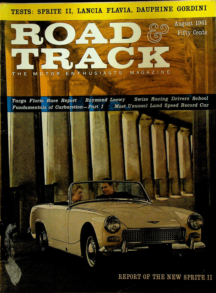 Road and Track August 1961