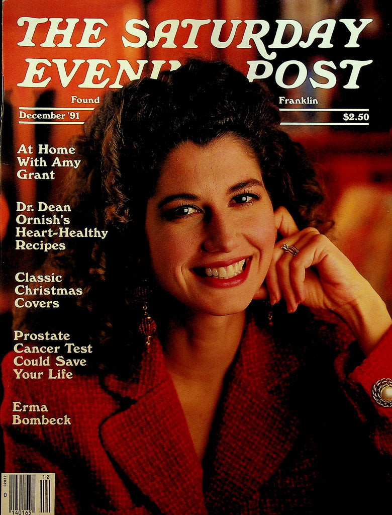 Saturday Evening Post December 1991 Amy Grant Erma Bombeck