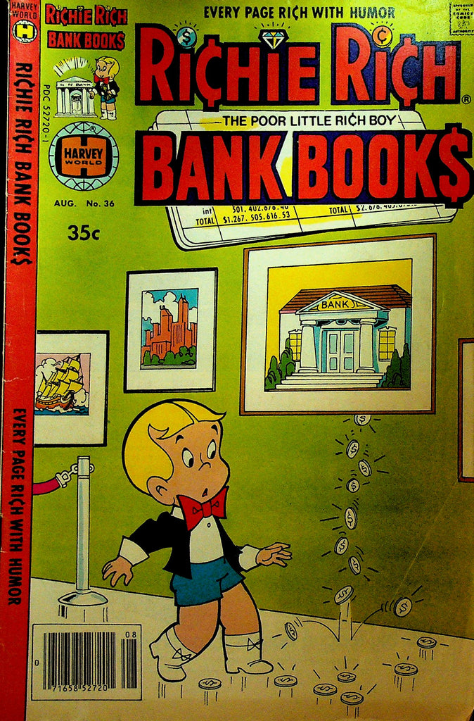 Richie Rich Bank Book 36