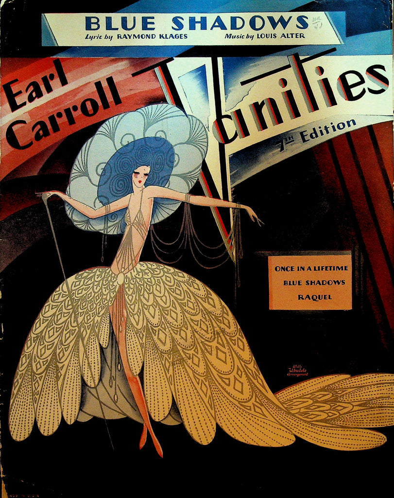 Blue Shadows Earl Carroll Vanities