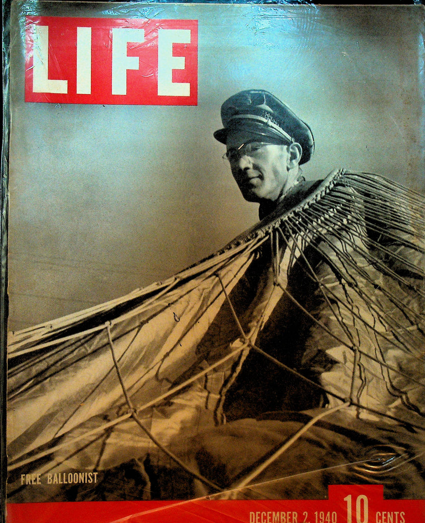 Life Magazine December 2 1940 Balloonist