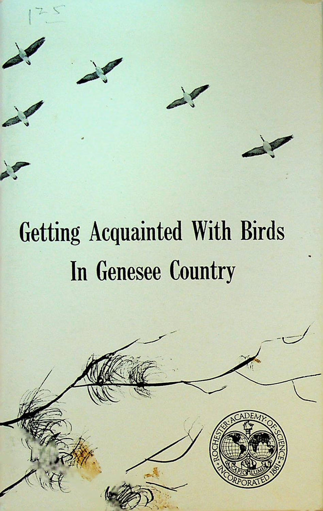 Getting acquainted with Birds in Genesee Country