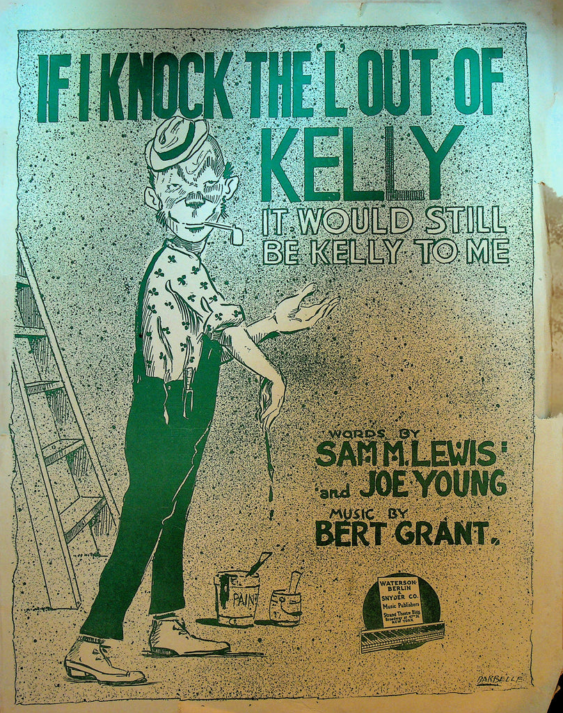 If I Knock the L Out of Kelly Sheet Music