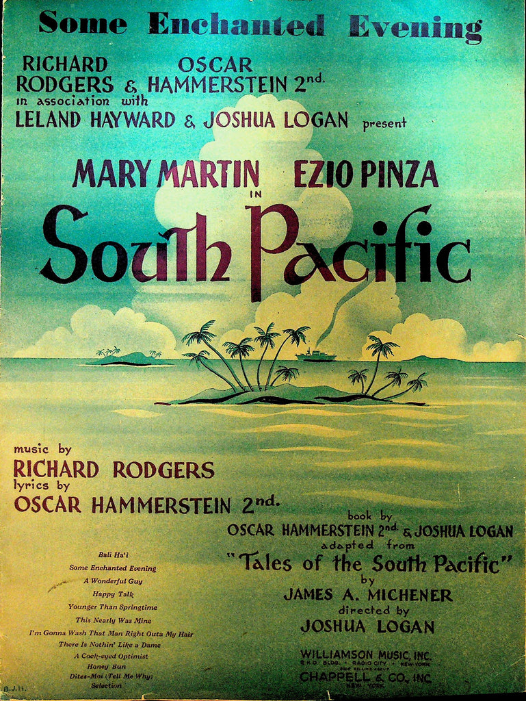 Some Enchanted Evening Sheet Music