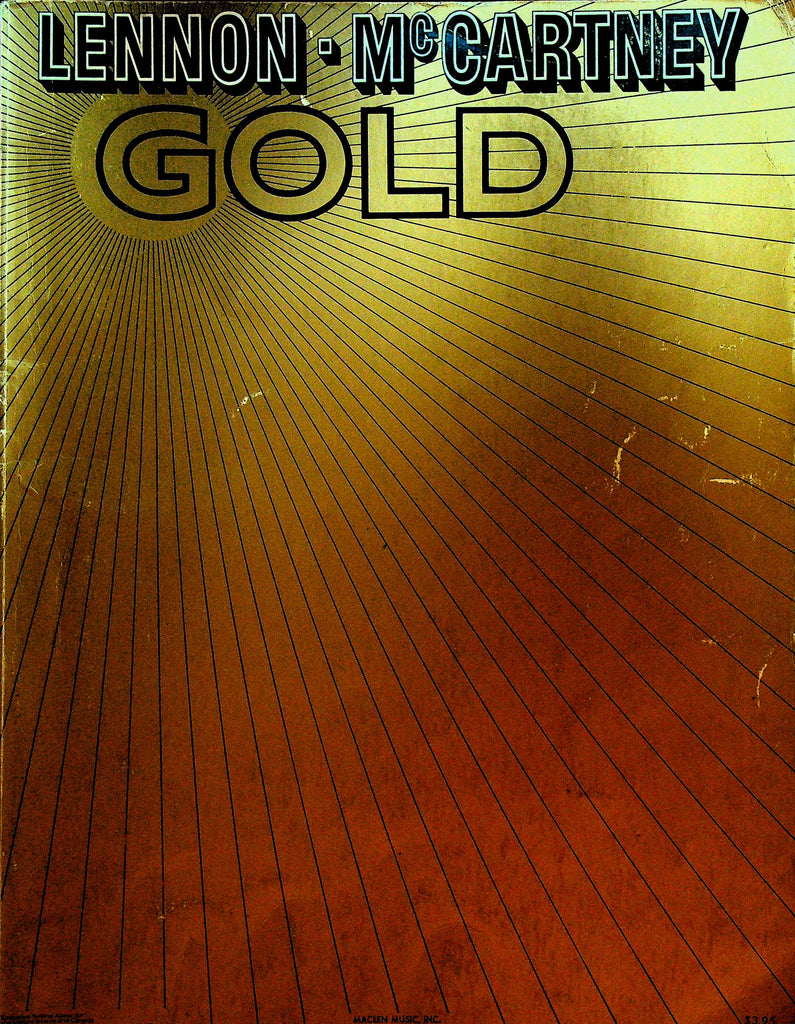 John Lennon Paul McCartney Gold Songbook