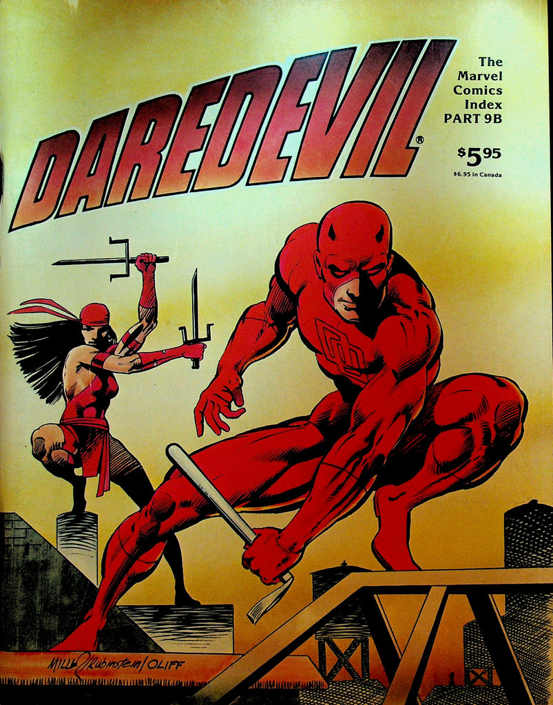 Marvel Comics Index 9B Daredevil