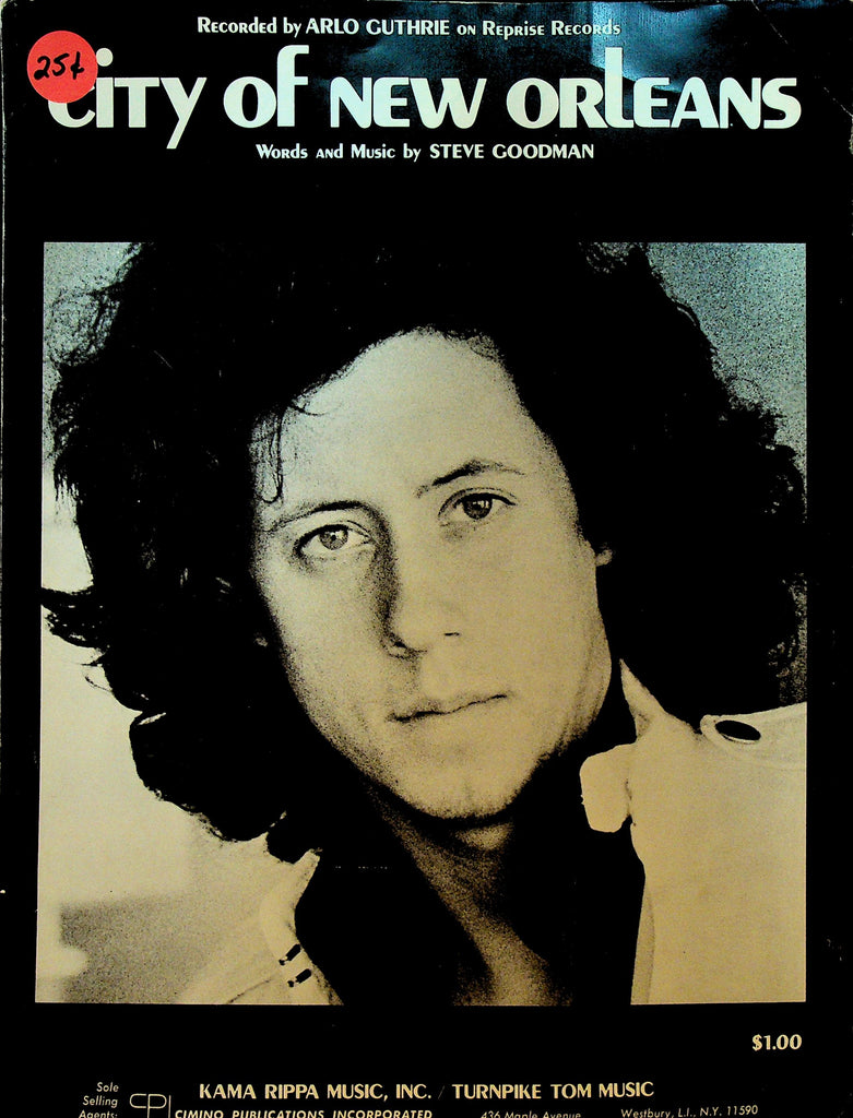City of New Orleans Sheet Music