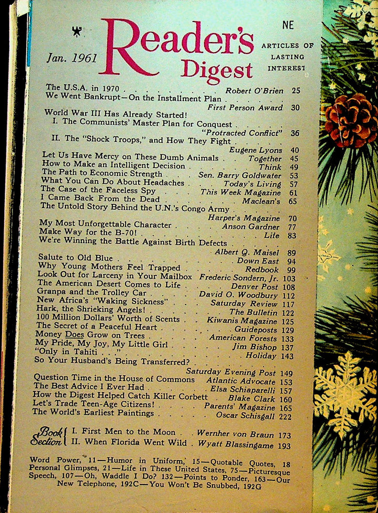 Reader's Digest January 1961