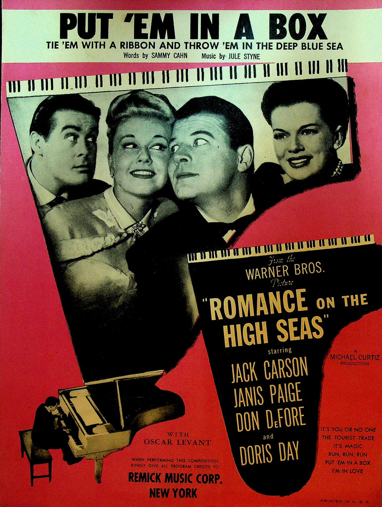 Put Em in a Box Sheet Music