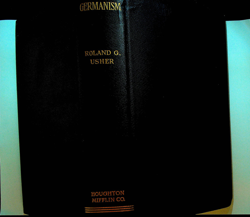 Pan Germanism by Roland Usher