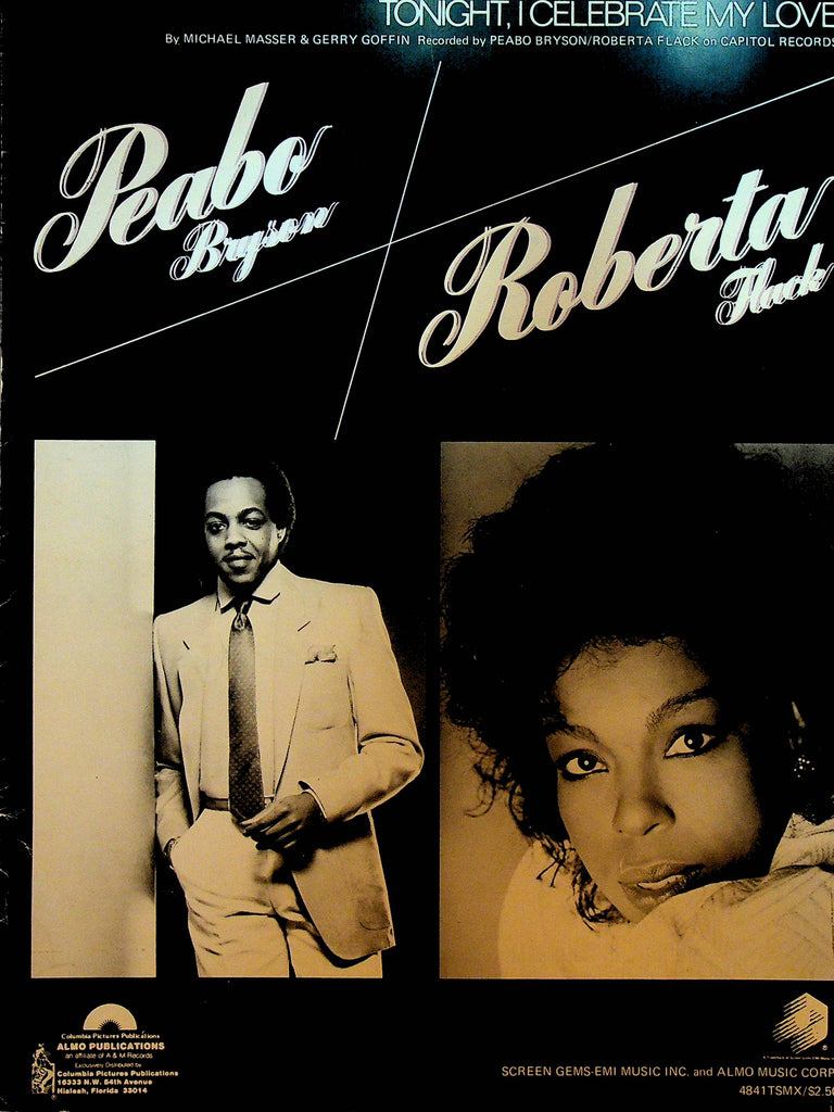 Tonight I Celebrate My Love Sheet Music