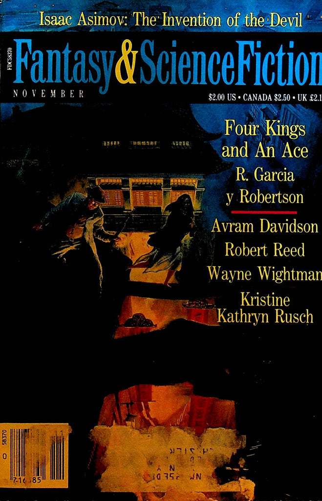 Fantasy & Science Fiction Magazine November 1990