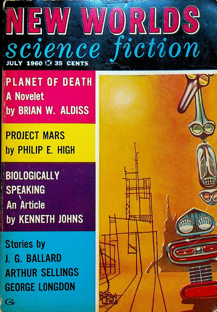 New Worlds Science Fiction July 1960