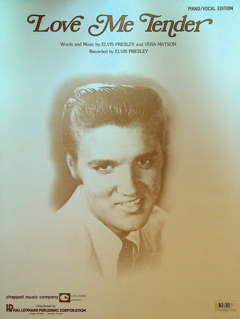 Love Me Tender Sheet Music