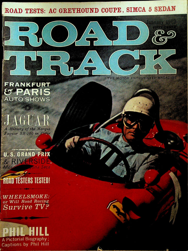 Road and Track January 1962