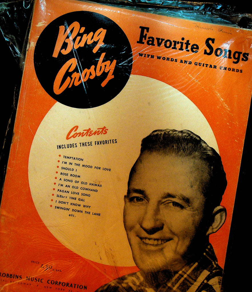 Bing Crosby Favorite Songs Songbook