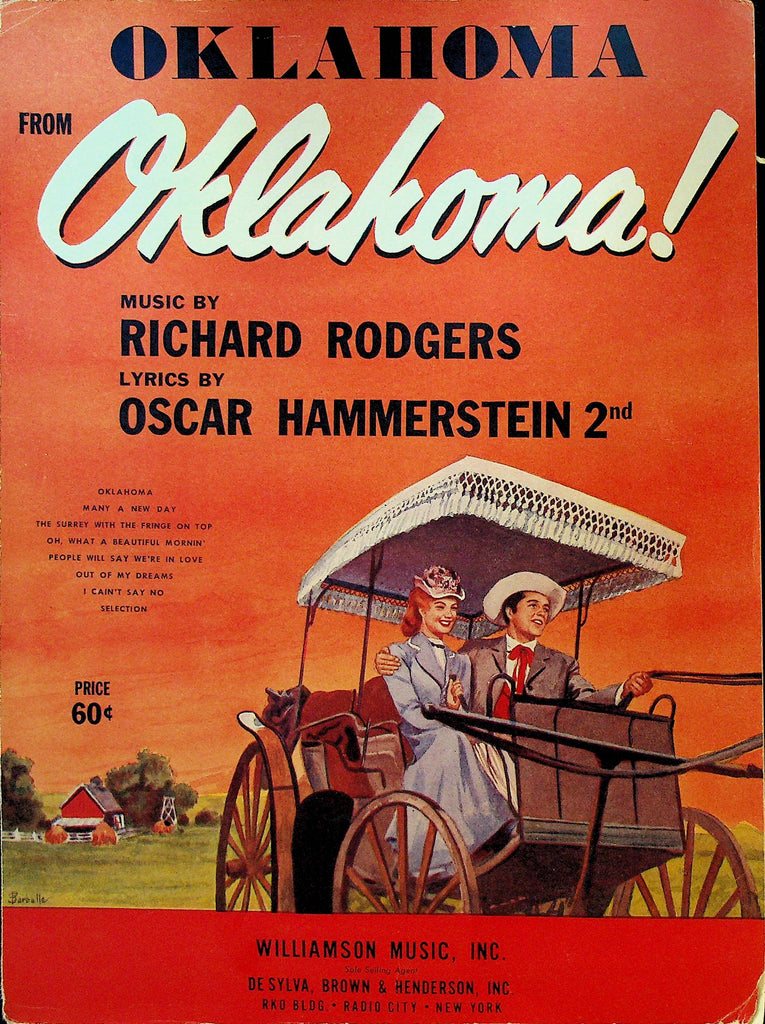 Oklahoma Sheet Music