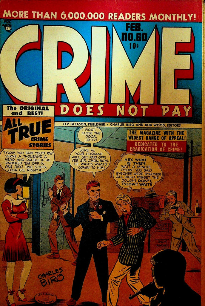 Crime Does Not Pay 60 Charles Biro 1947 Lev Gleason0