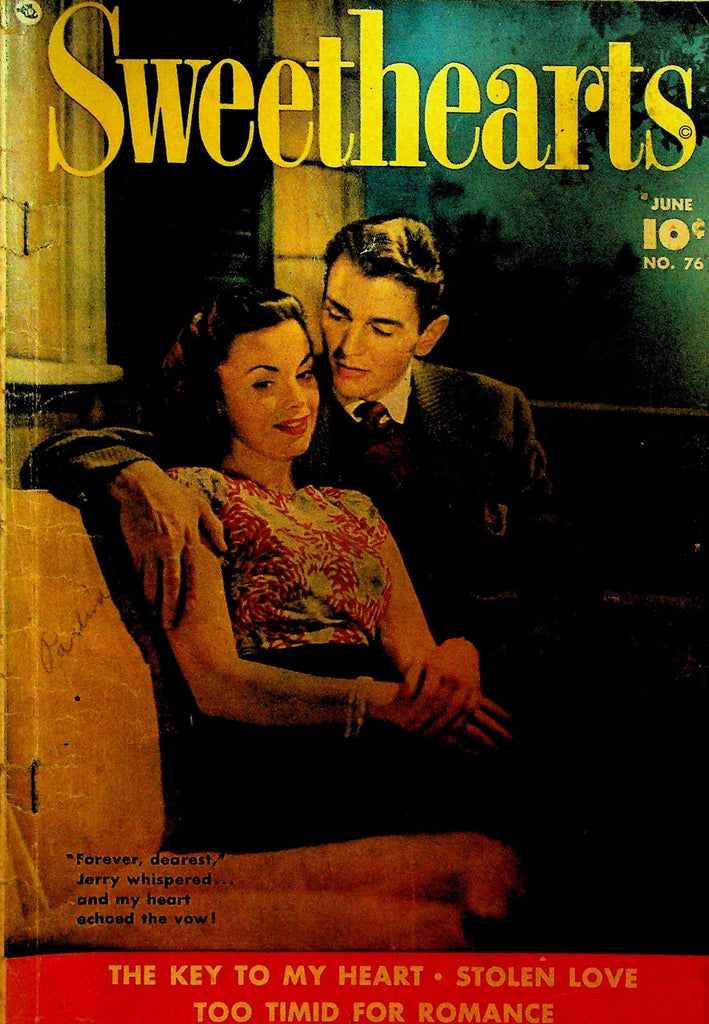 Sweethearts 76 Fawcett 1949 Golden Age Romance Comic0