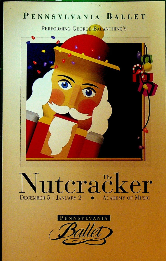 Nutcracker Program December 1998 Pennsylvania Ballet0