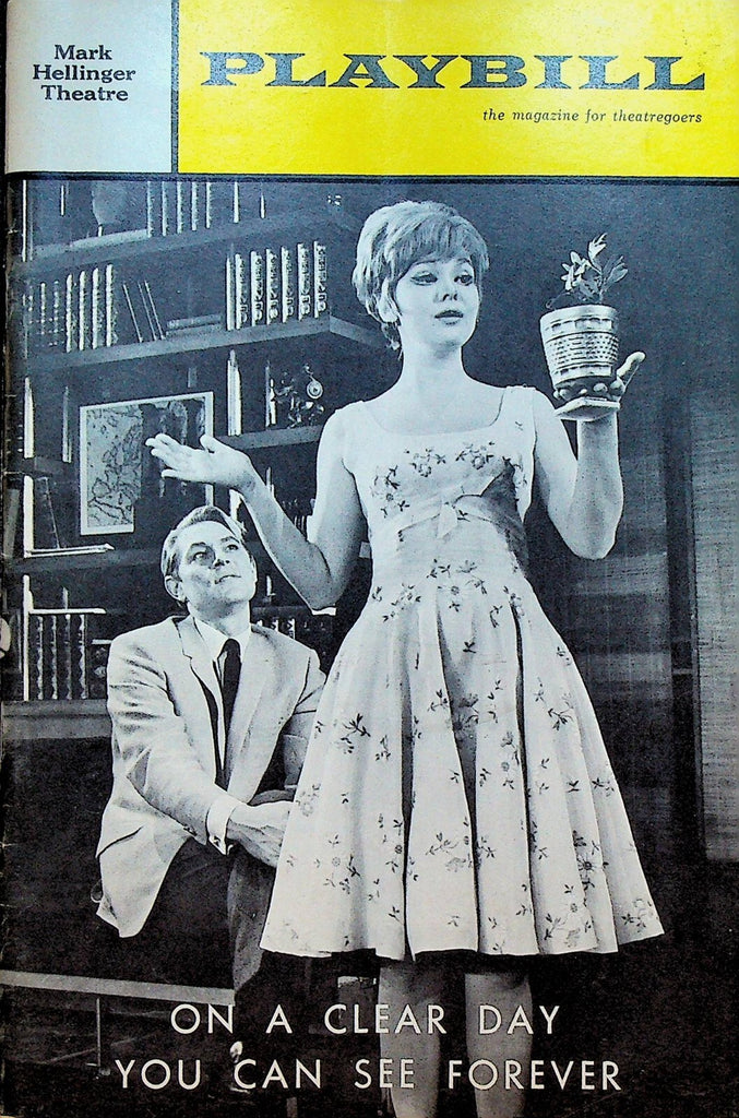 On A Clear Day You Can See Forever Playbill November 1965 Barbara Harris0