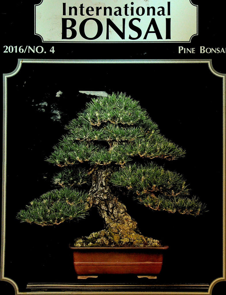 International Bonsai Magazine 2016 #4 Pine Bonsai Japanese Black & Red Pine0