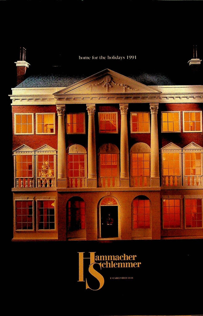 Hammacher Schlemmer Catalog Unusual Gifts Holiday 1991