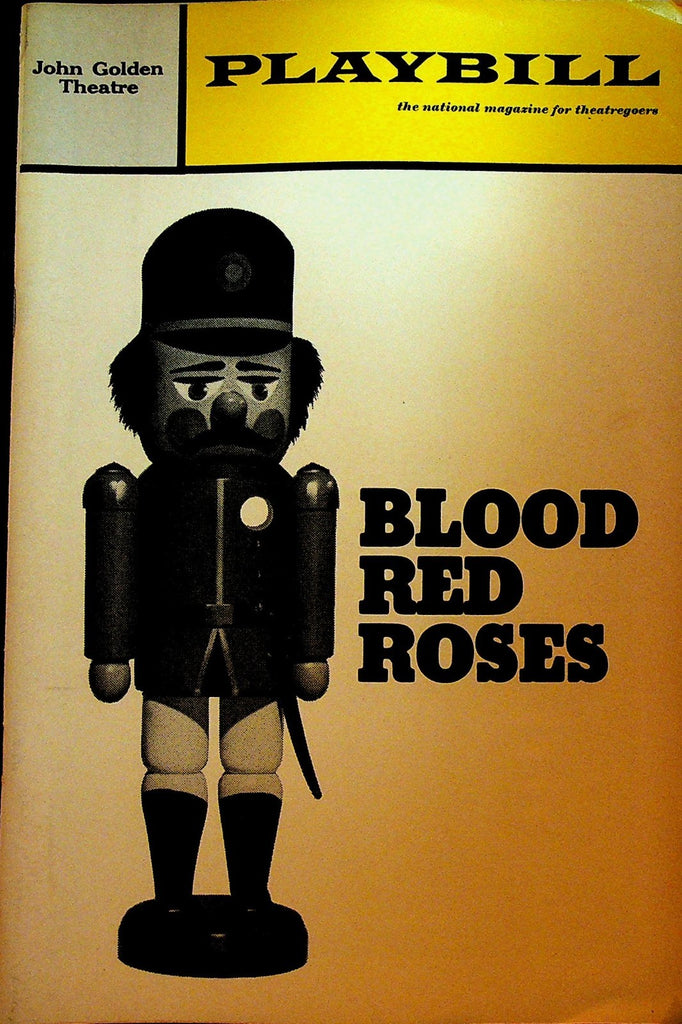 Blood Red Roses Playbill March 1970 Jess Richards Jeanie Carson Philip Bruns0