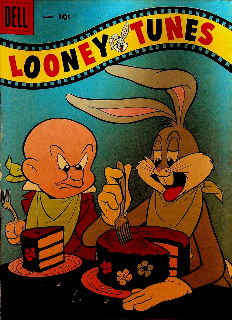 Looney Tunes 197 Dell Comics 1958 Bugs Bunny Elmer Fudd Cake Slice0