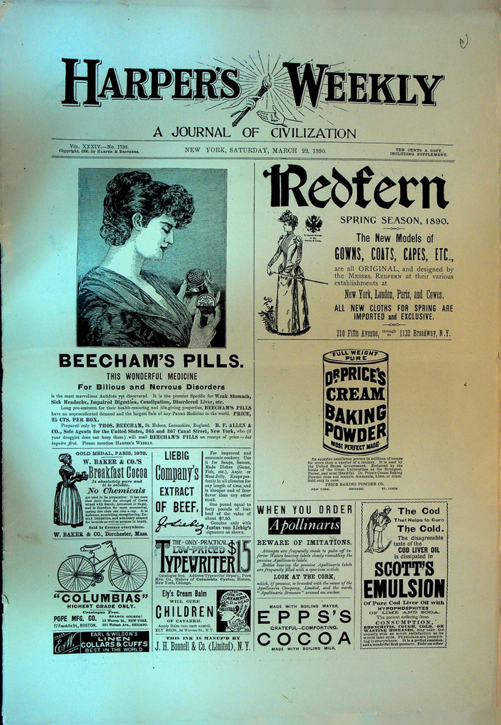 Harper's Weekly March 22 1890 Frederic Remington Trotting Horse Sale0
