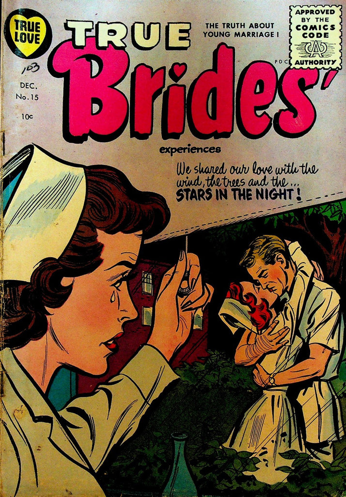 True Bride Experiences 15 Home Comics 1955 Silver Age Romance Comic0