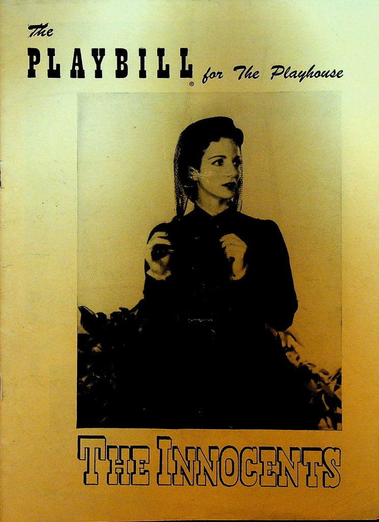 The Innocents Playbill February 1 1960 Beatrice Straight Isobel Elson David Cole0