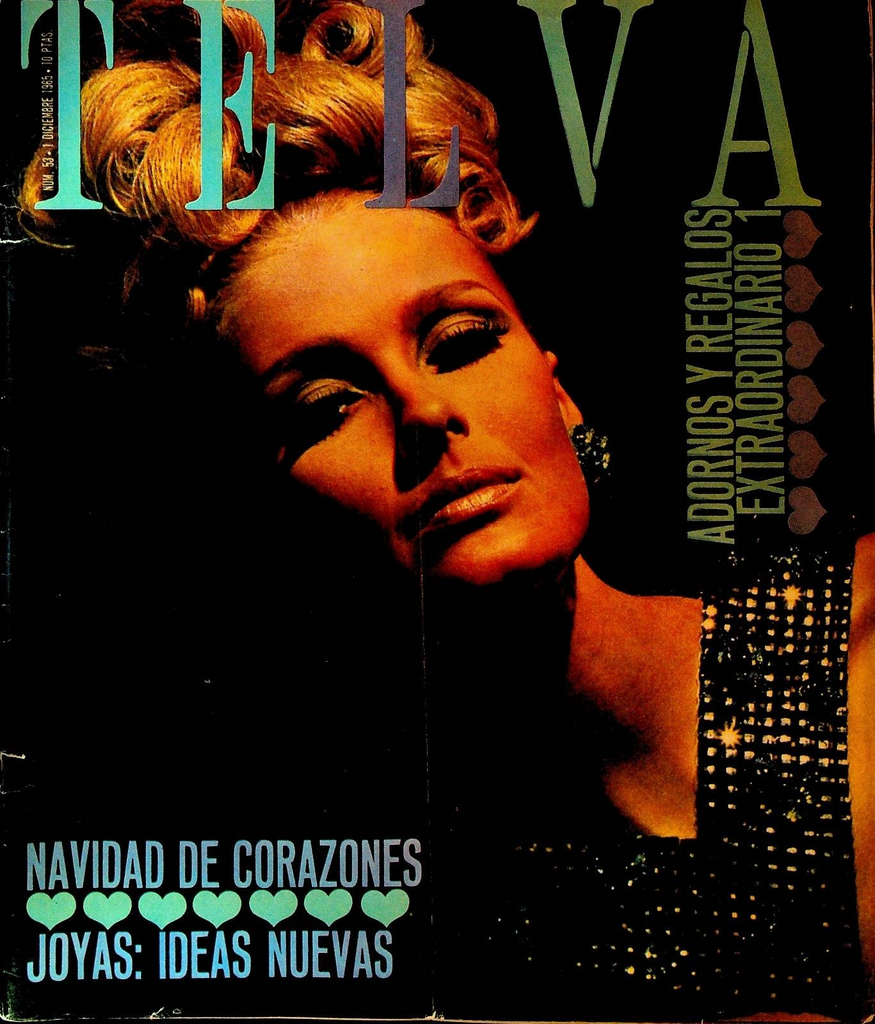 Telva Magazine December 1 1965 Sofia Loren Robert Taylor Pope Paul VI0