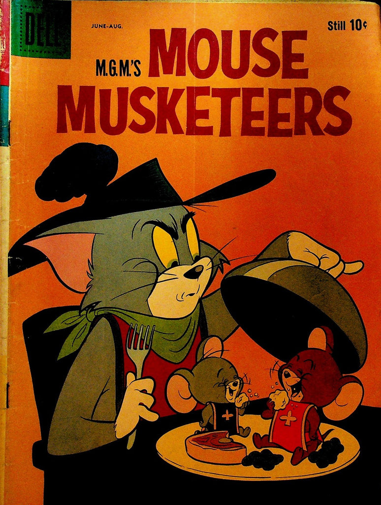 Mouse Musketeers 18 Dell Comics Tom & Jerry 19590
