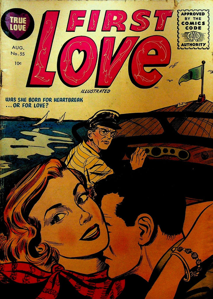 First Love Illustrated 55 Harvey Comics 1955 Silver Age Romance Comic0