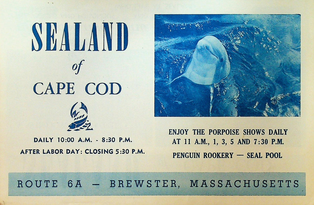 Sealand of Cape Cod Brochure Brewster Massachusetts0