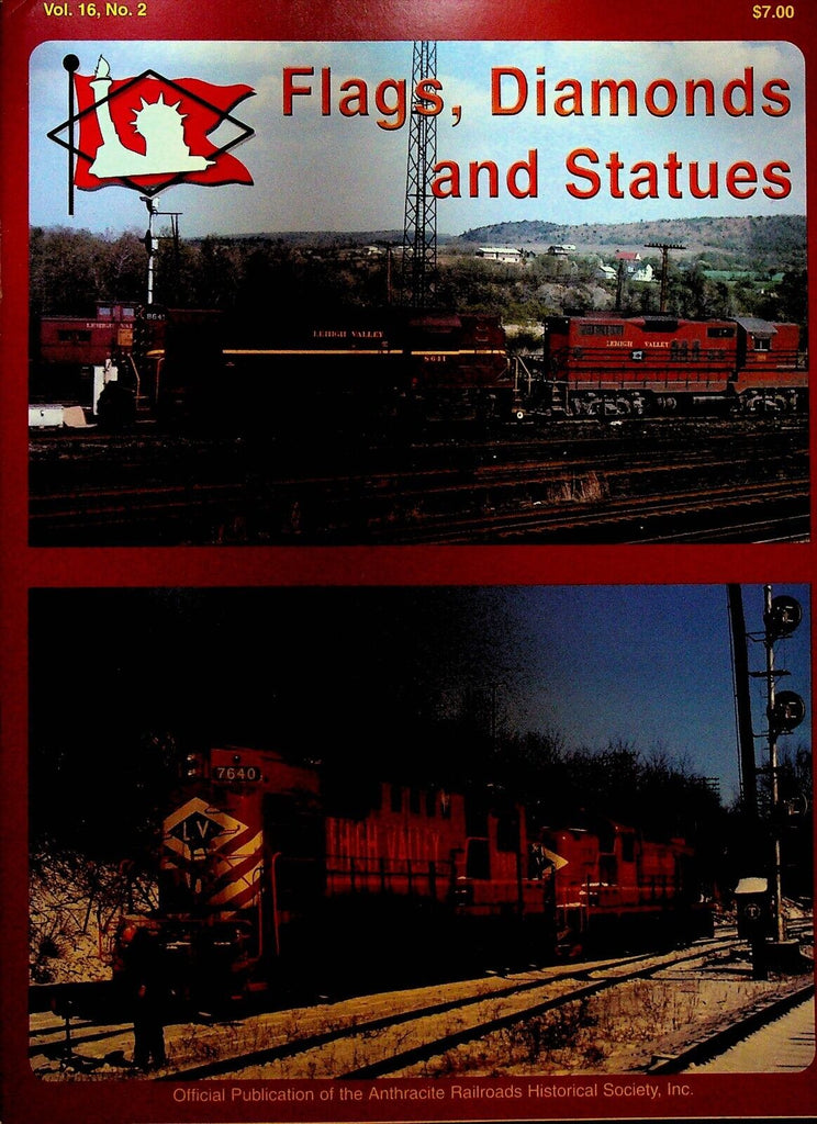 Flags Diamonds & Statues Railroad Magazine 58 RDG Passenger Baldwins LNE Section