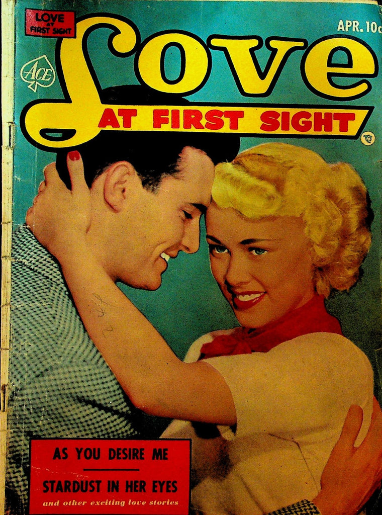 Love at First Sight 21 Ace Comics 1953 Golden Age Romance Comic0