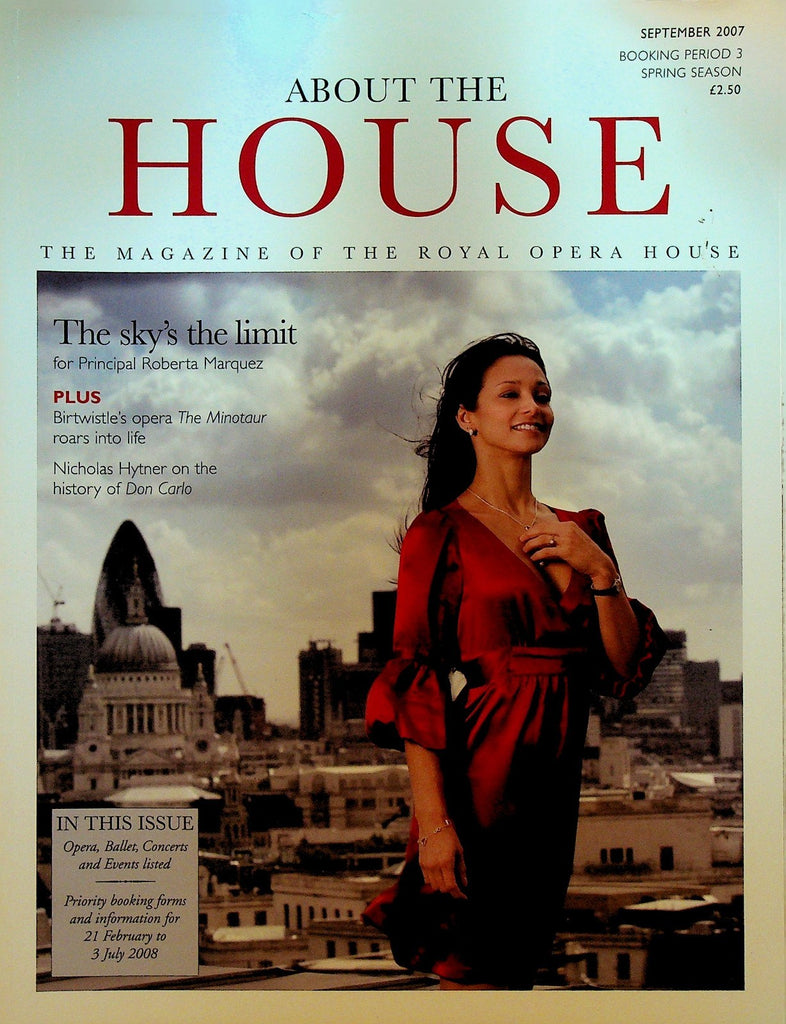 About the Royal Opera House Magazine September 2007 Roberta Marquez Don Carlo0