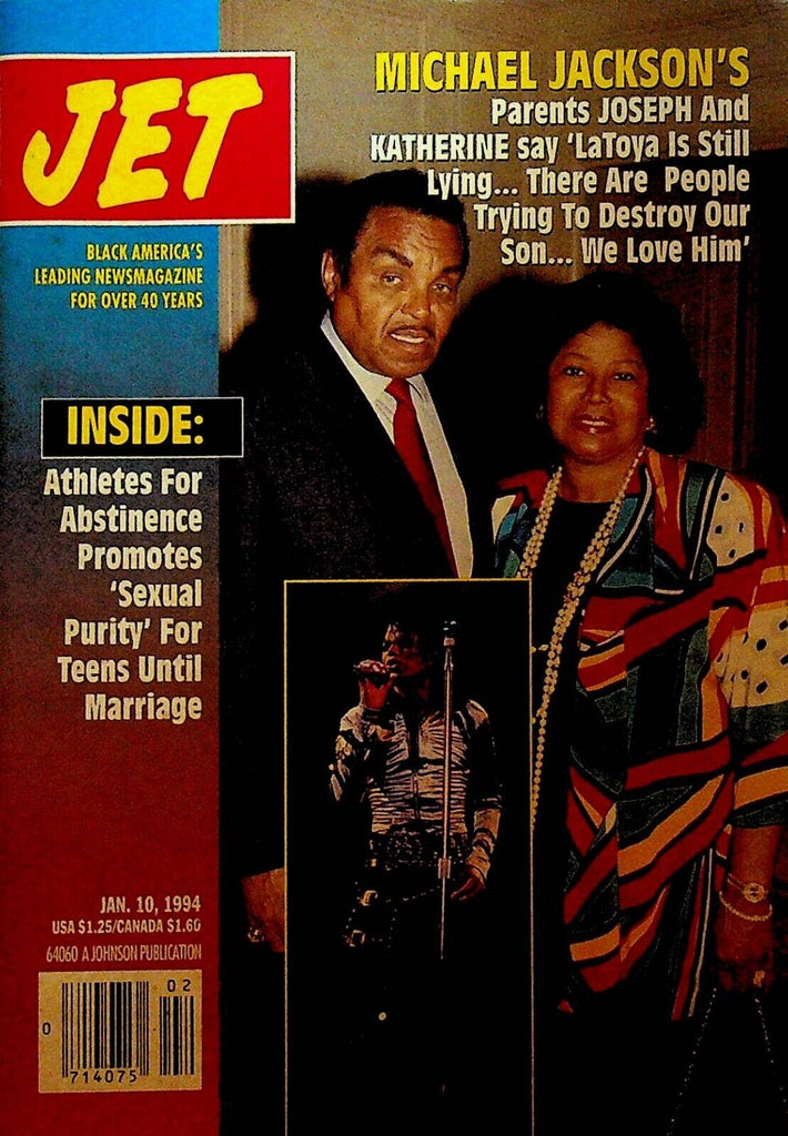 Jet Magazine January 10 1994 Michael Jackson Louis Farrakhan Latoya