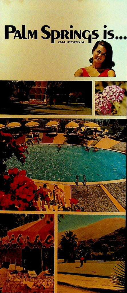Palm Springs California is You Feeling Like a Million Brochure 1960s0