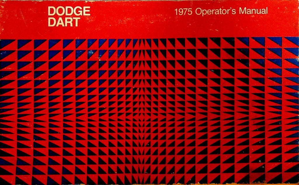 Dodge Dart 1975 Operator's Manual0