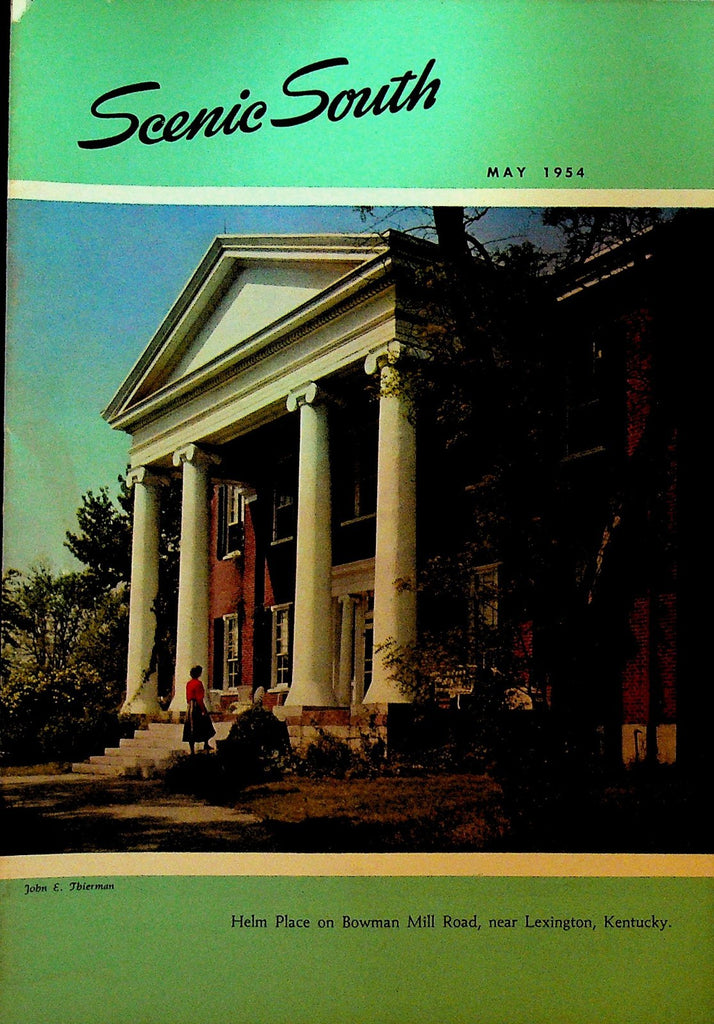 Scenic South Magazine May 1954 Standard Oil Helm Place Lexington Kentucky0