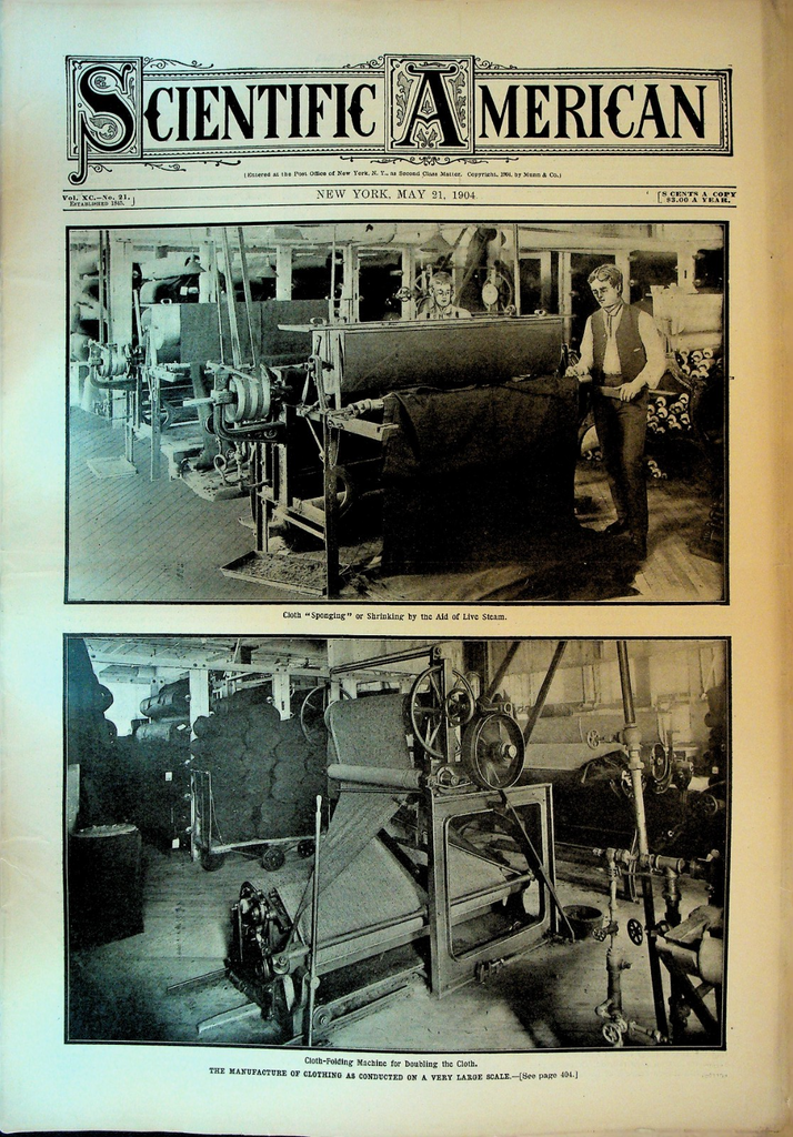 Scientific American May 21 1904 Henry Stanley Death Russian Military0