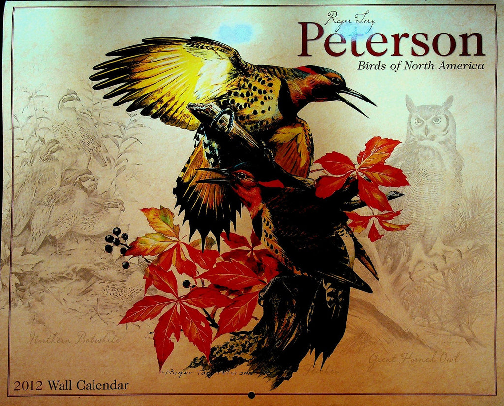 Roger Tory Peterson Birds of North America 2012 Wall Calendar0