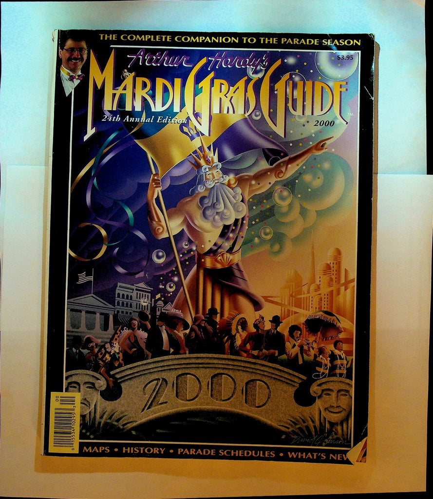 Arthur Hardy's Mardi Gras Guide 2000 New Orleans History Maps Schedule0