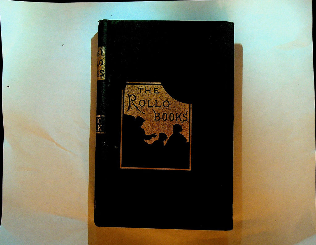 Rollo Book Learning to Talk Thomas Y Crowell 1855 HC Book Jacob Abbott0