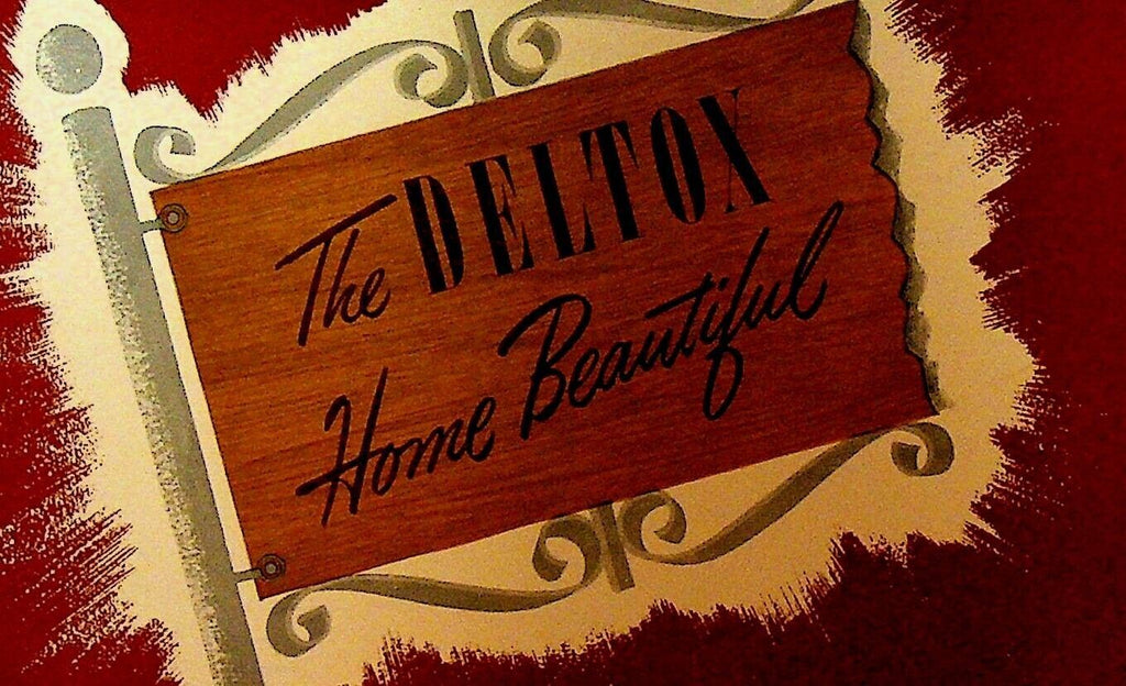 Delton Home Beautiful Booklet 1940s Rugs