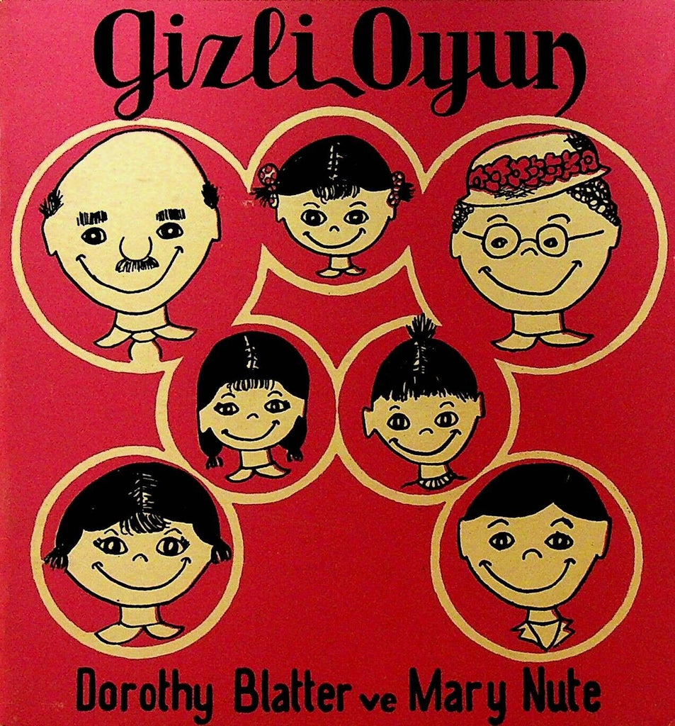 Gizli Oyun Dorothy Blatter v Mary Nute Turkish Children's Book 1962